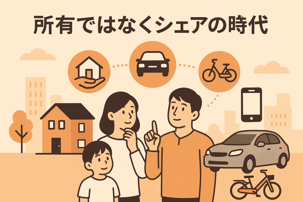 所有ではなくシェアの時代