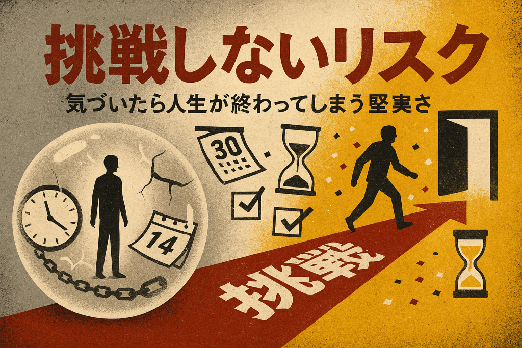 気づいたら人生が終わってしまう堅実さ